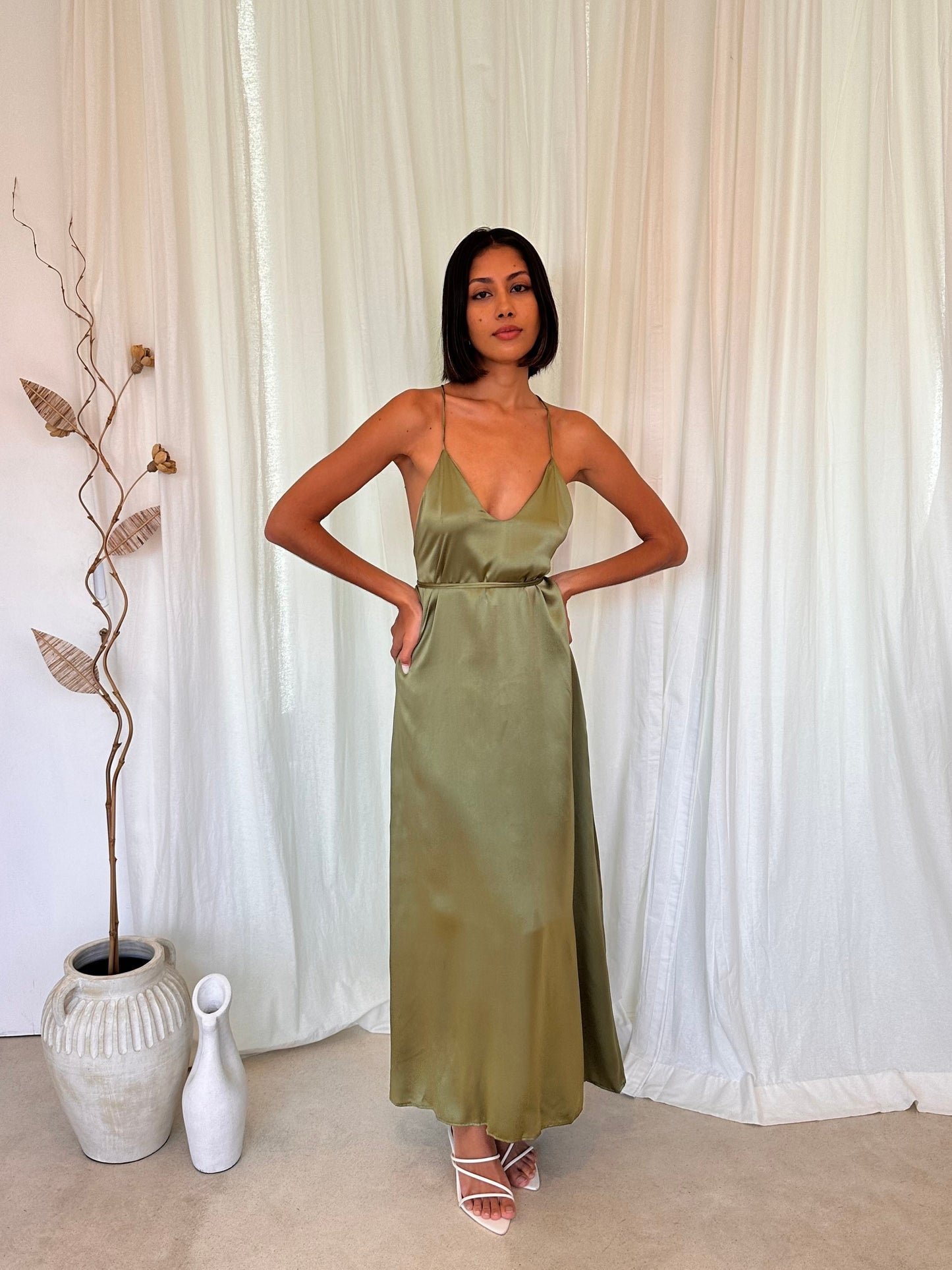 Helena Multiway 100% Silk Dress