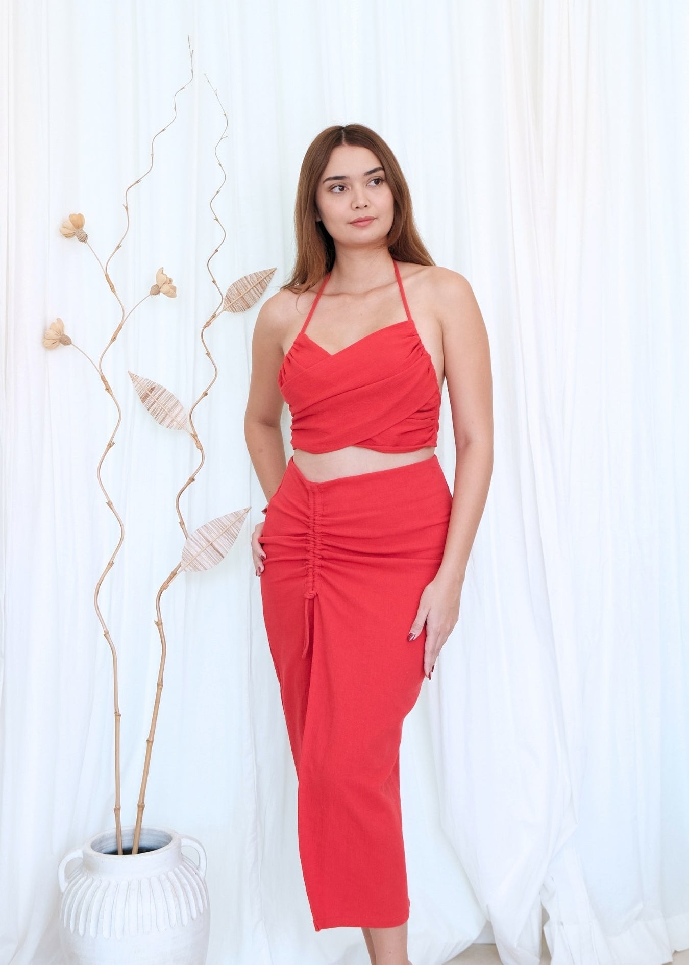 Celeste Top in Red