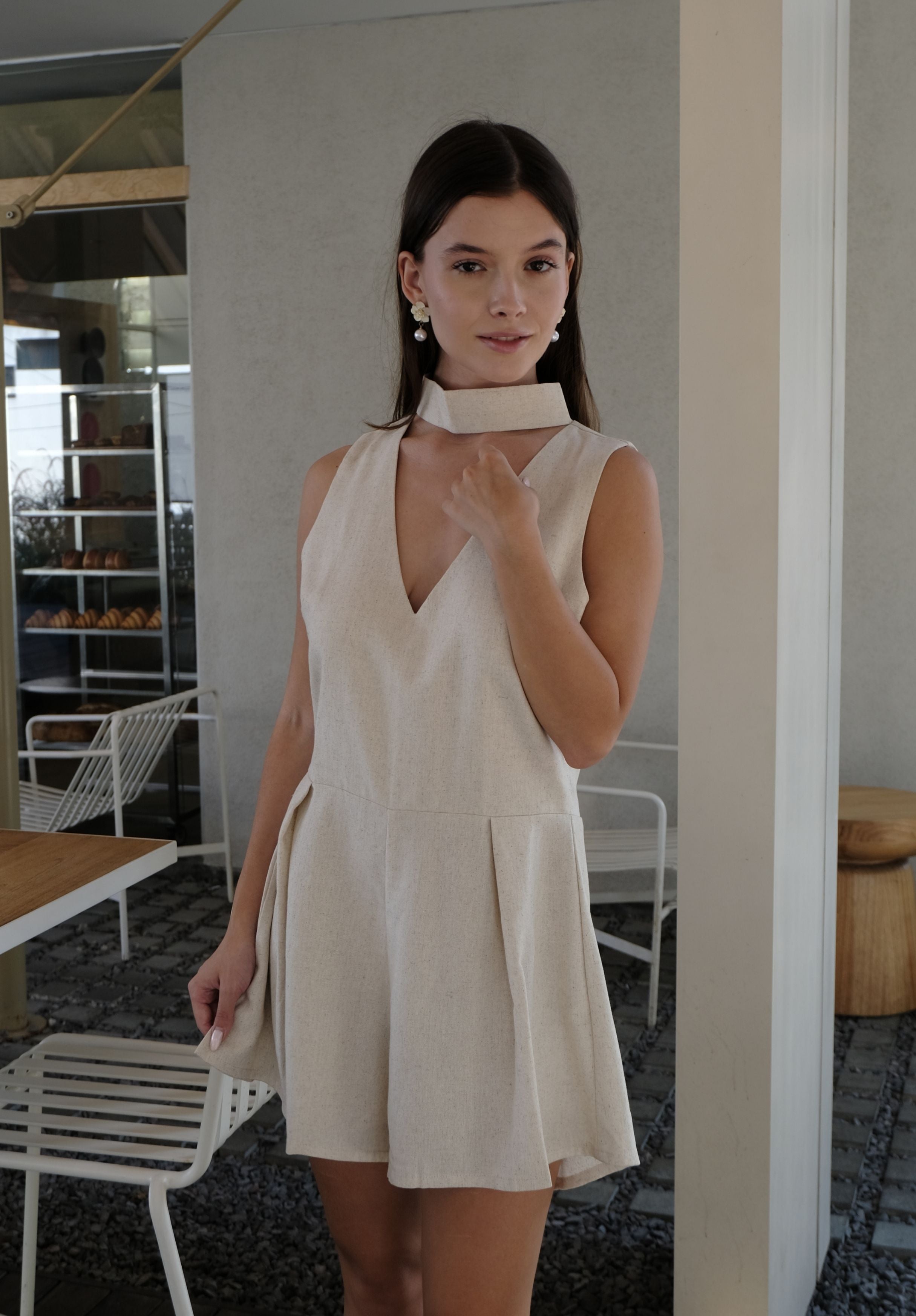 Greta Linen Playsuit-4