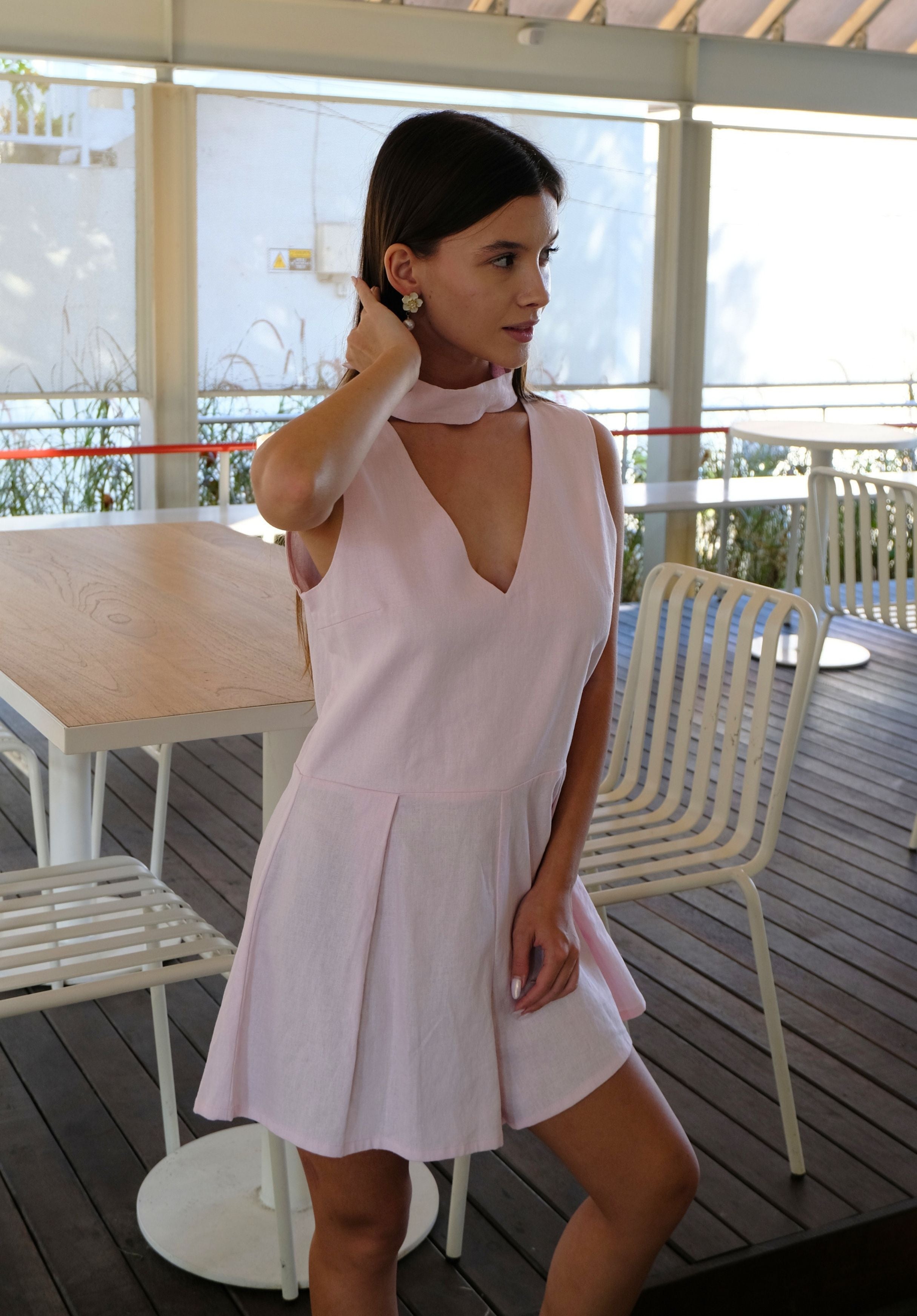 Greta Linen Playsuit-3
