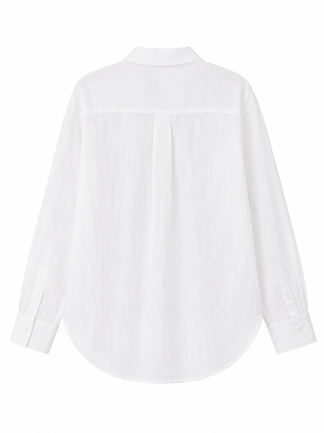 Palermo 100% Linen Shirt in White-2