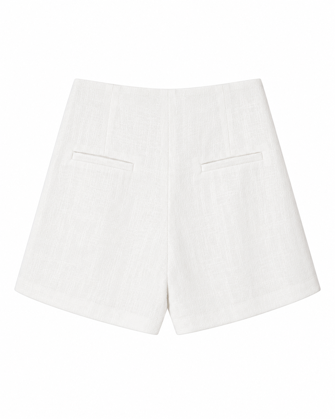 Palma Linen Skort in White-3