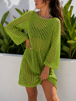 Anna Handmade Crochet Mini Dress