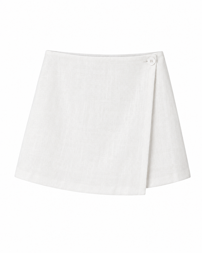 Palma Skort in White