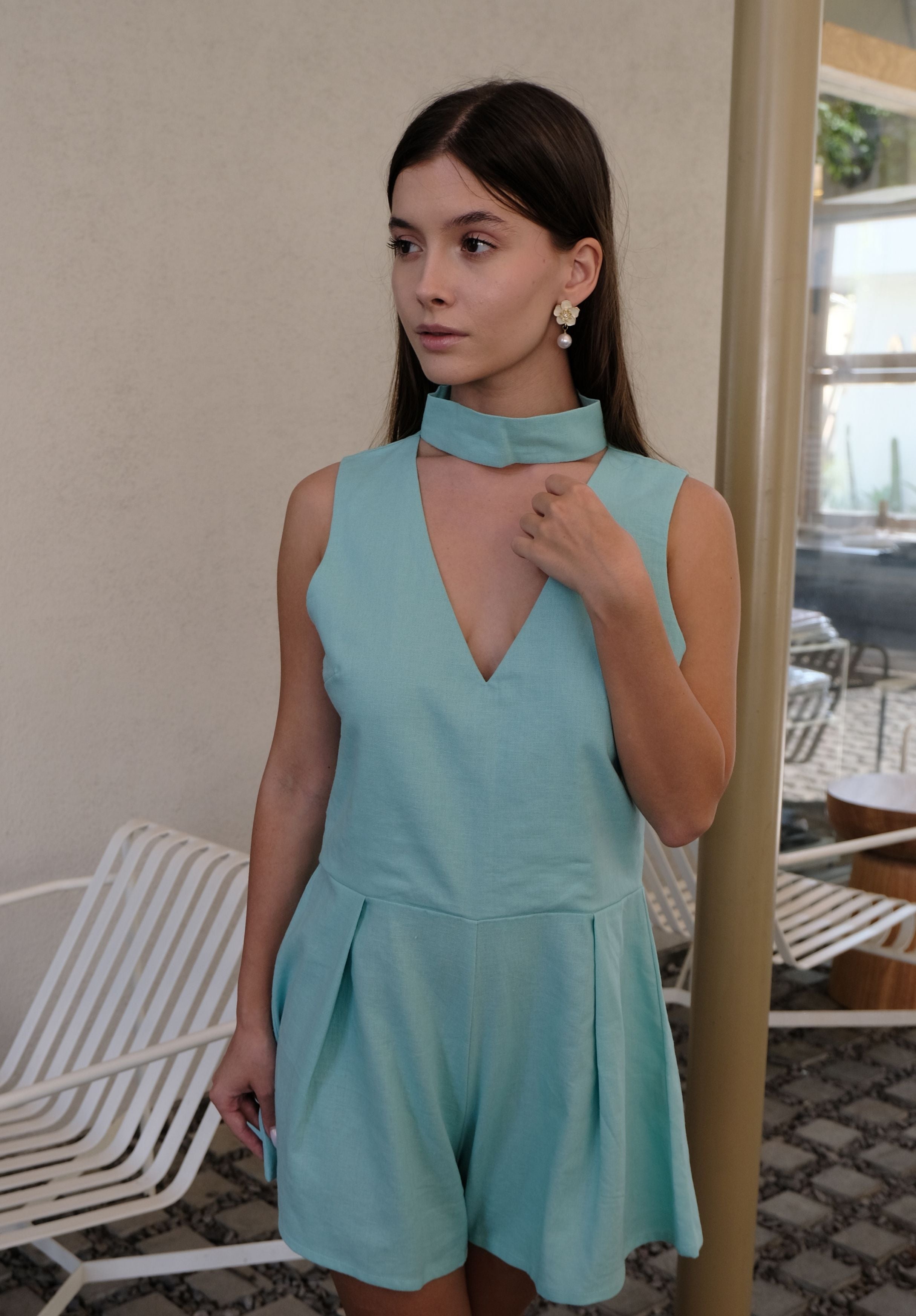 Greta Linen Playsuit-6