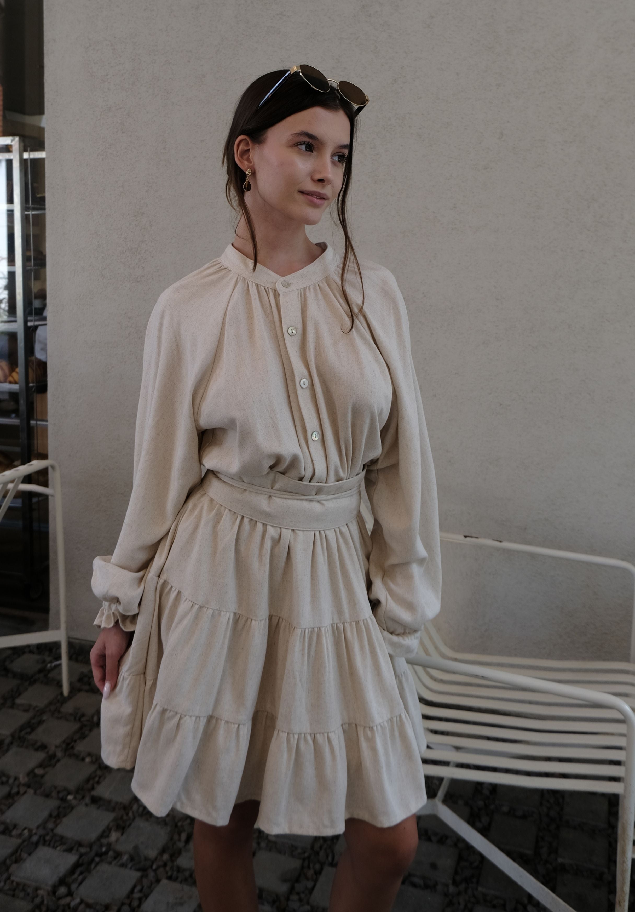 Porto Linen Playsuit-5