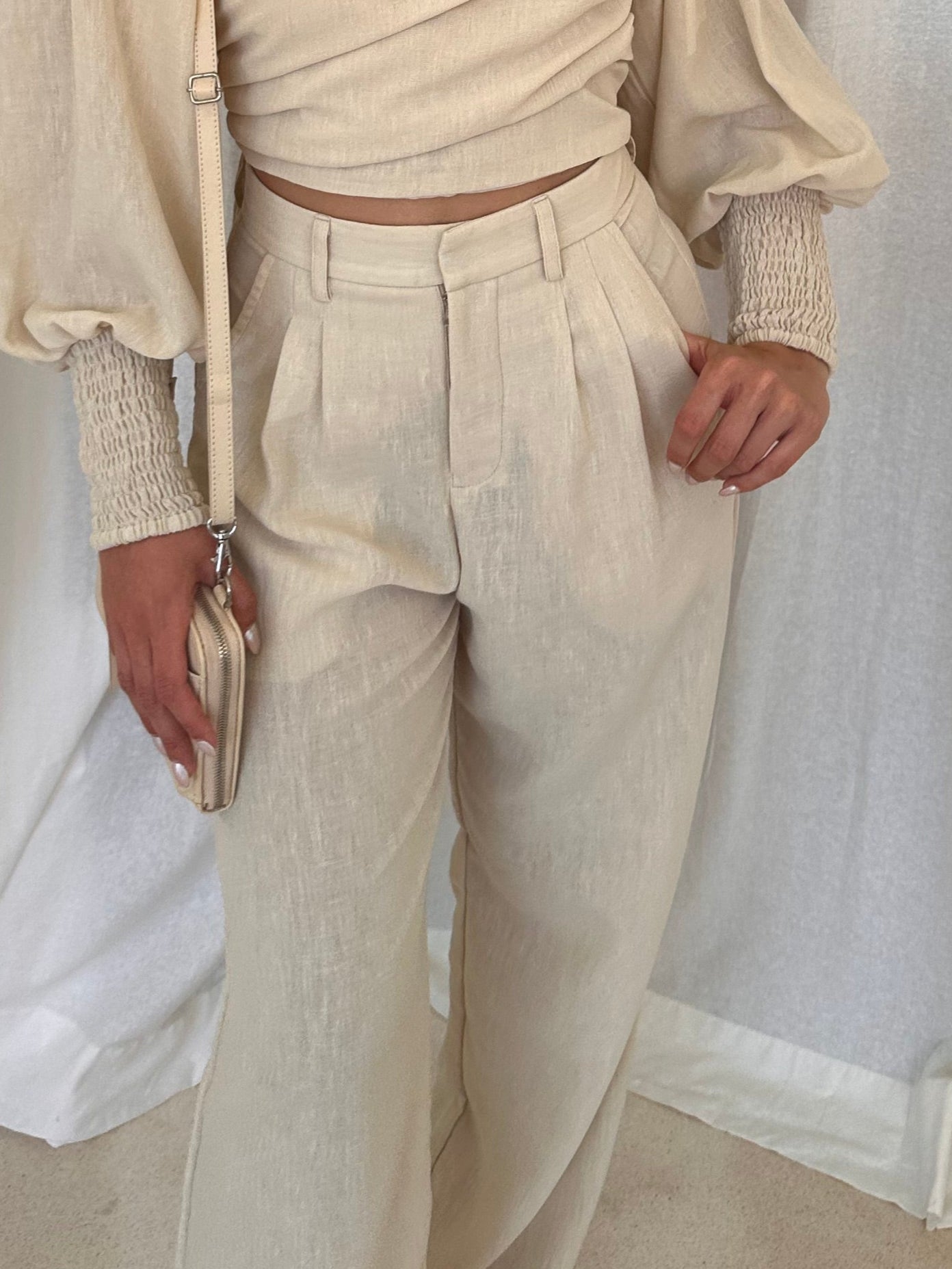 Fiesta Multiway Top in Beige