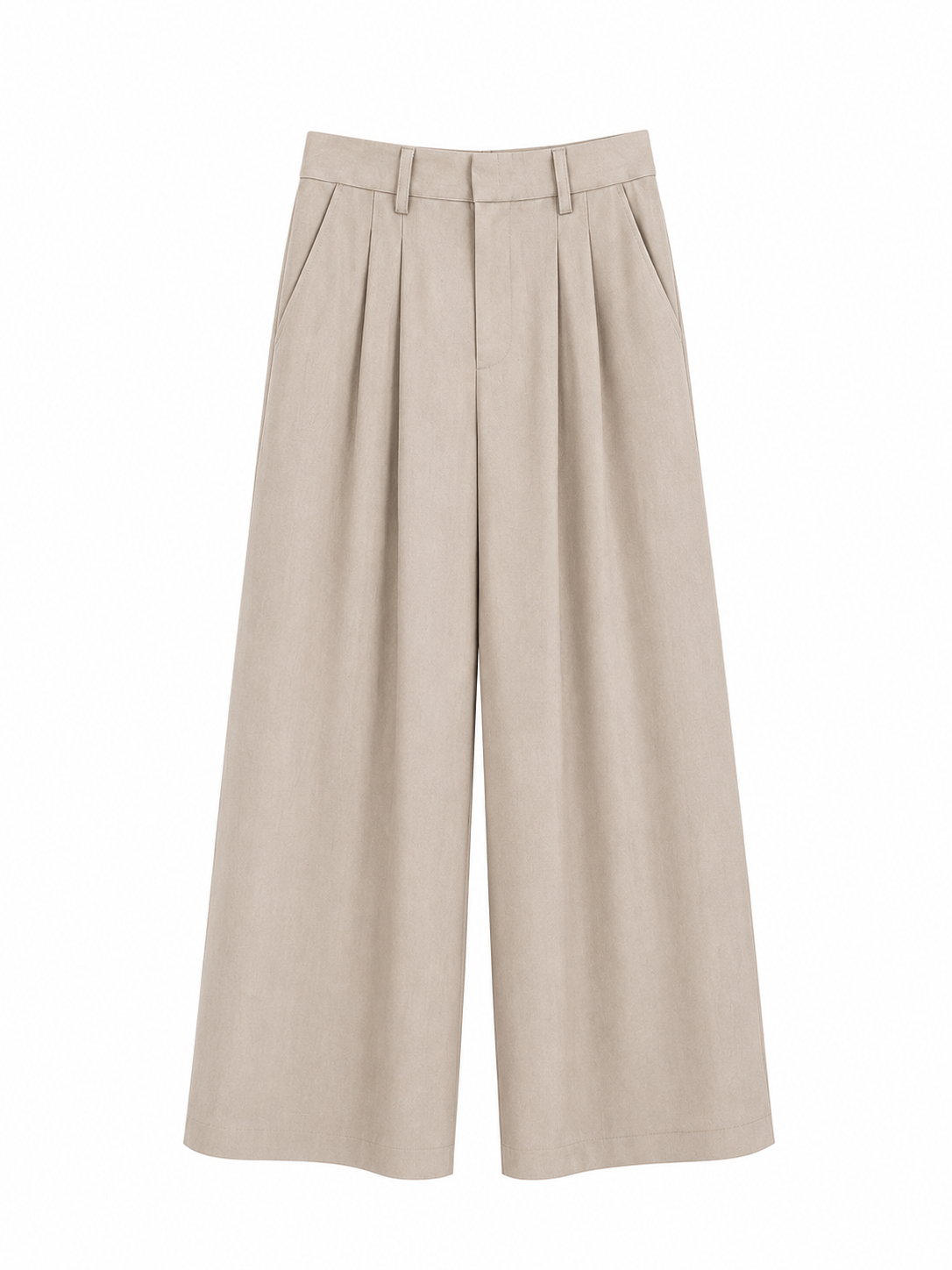 Patricia Linen Pants in Nude