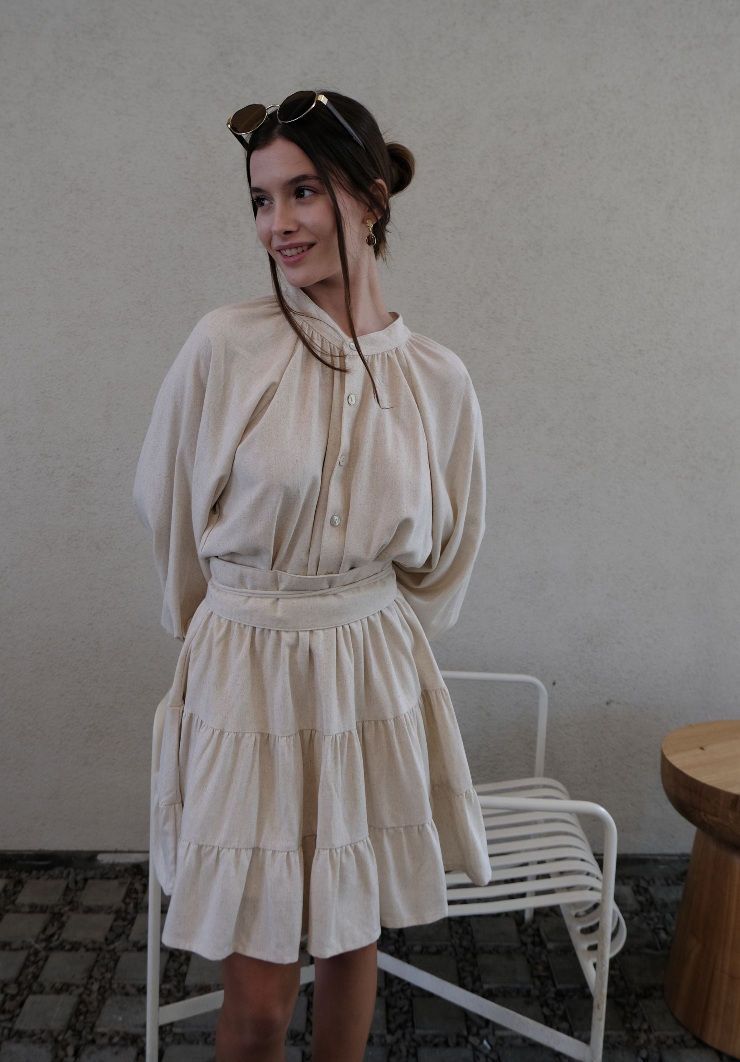 Porto Linen Playsuit-7