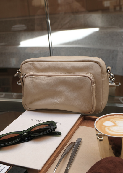 Geneva Cross Body in Creme