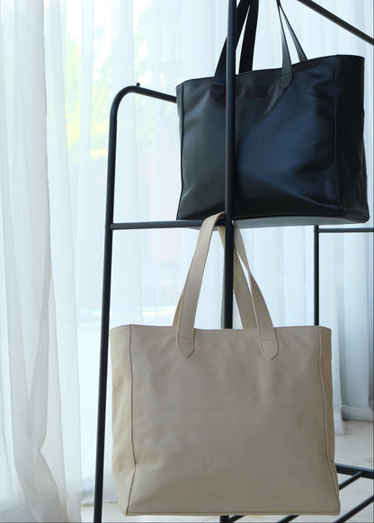 Caba Tote in Creme