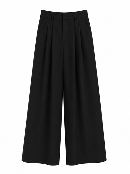 Patricia Linen Pants in Black