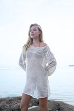 Anna Handmade Crochet Mini Dress