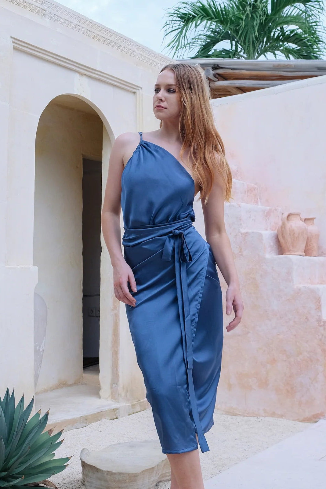 Cali Silky Multiway Dress