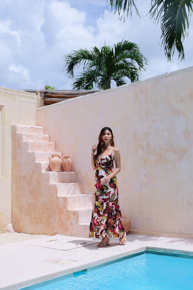 FLORES DRESS