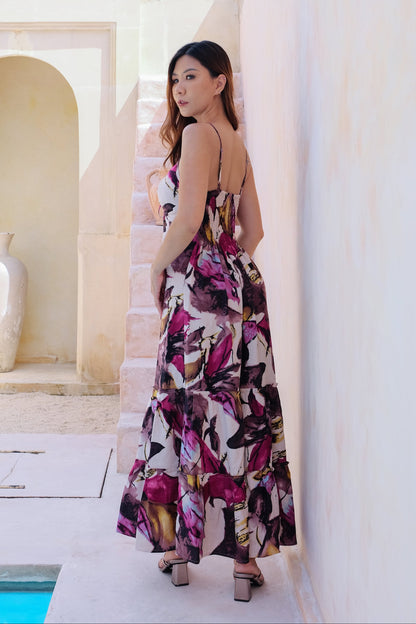 Flores Dress in Pink