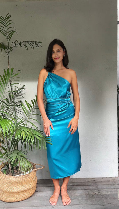 Cali Silky Multiway Dress