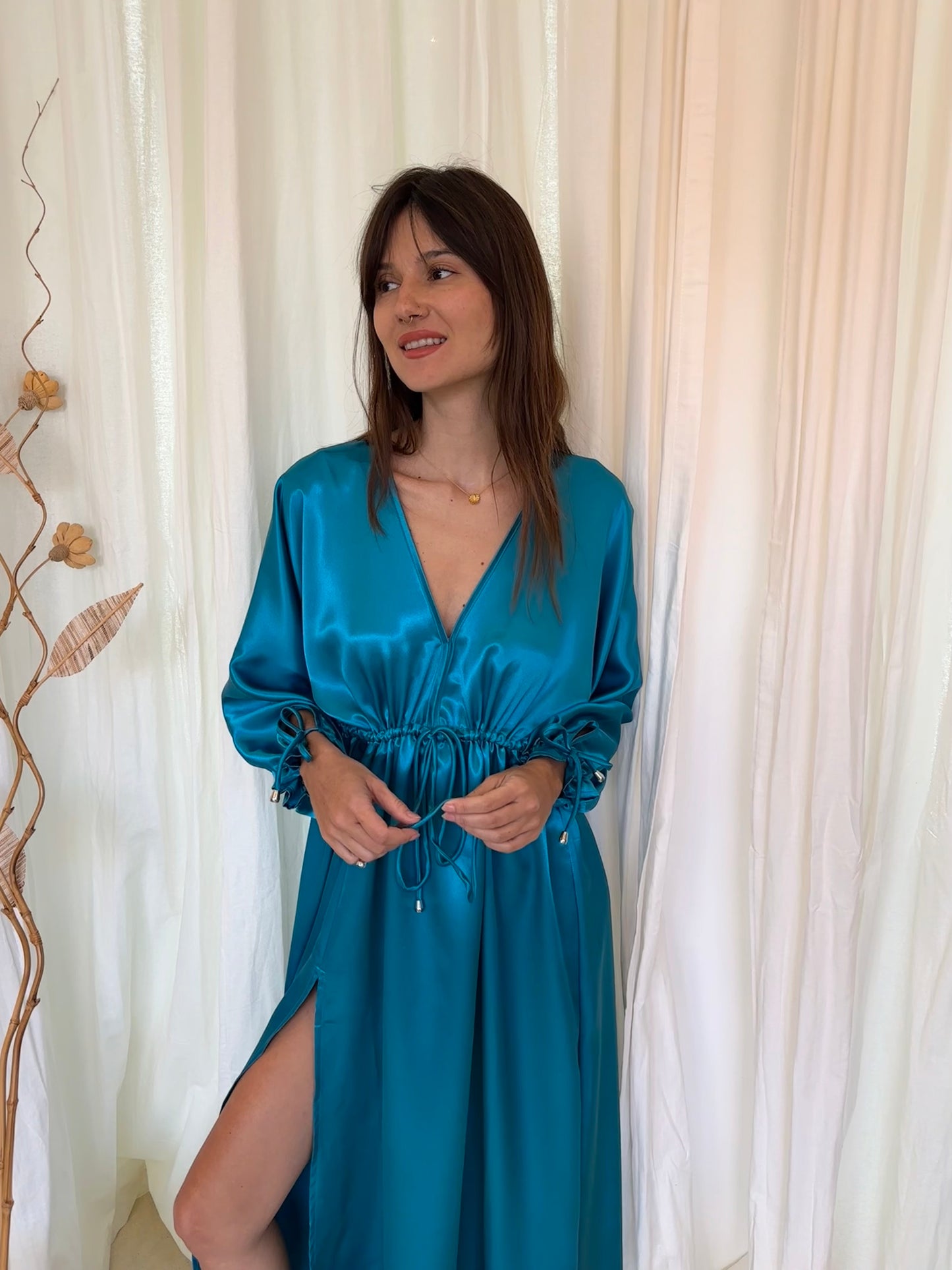 Isla Dress in Red
