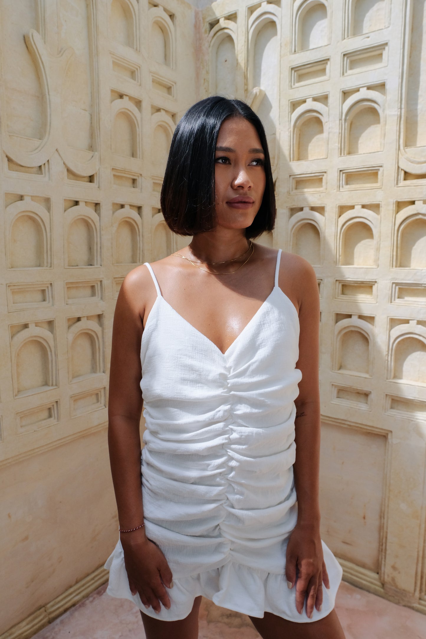 Kelly White Mini Dress