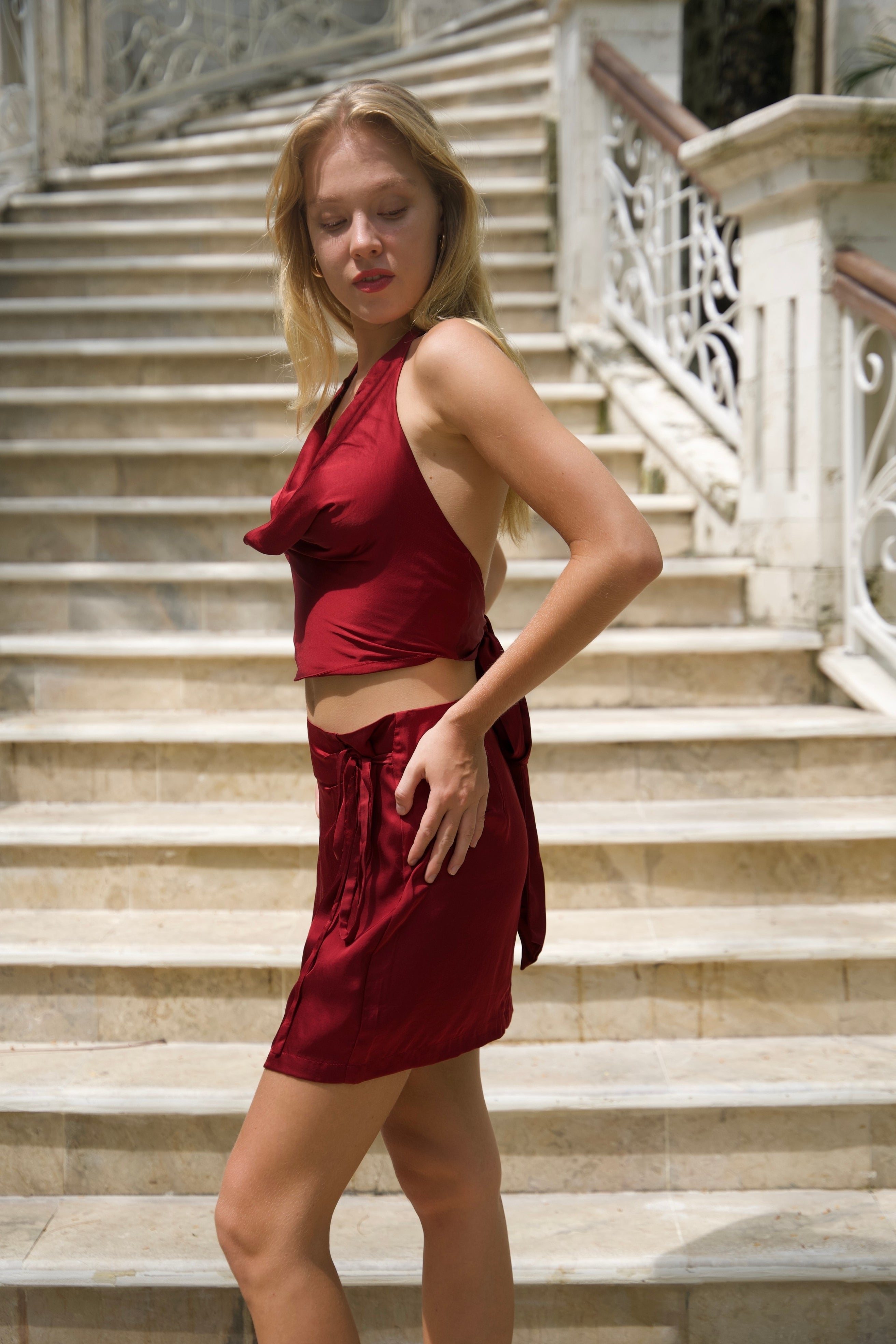 Lia Top in Red-4