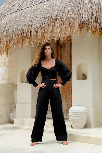 Patrice Pants in Black