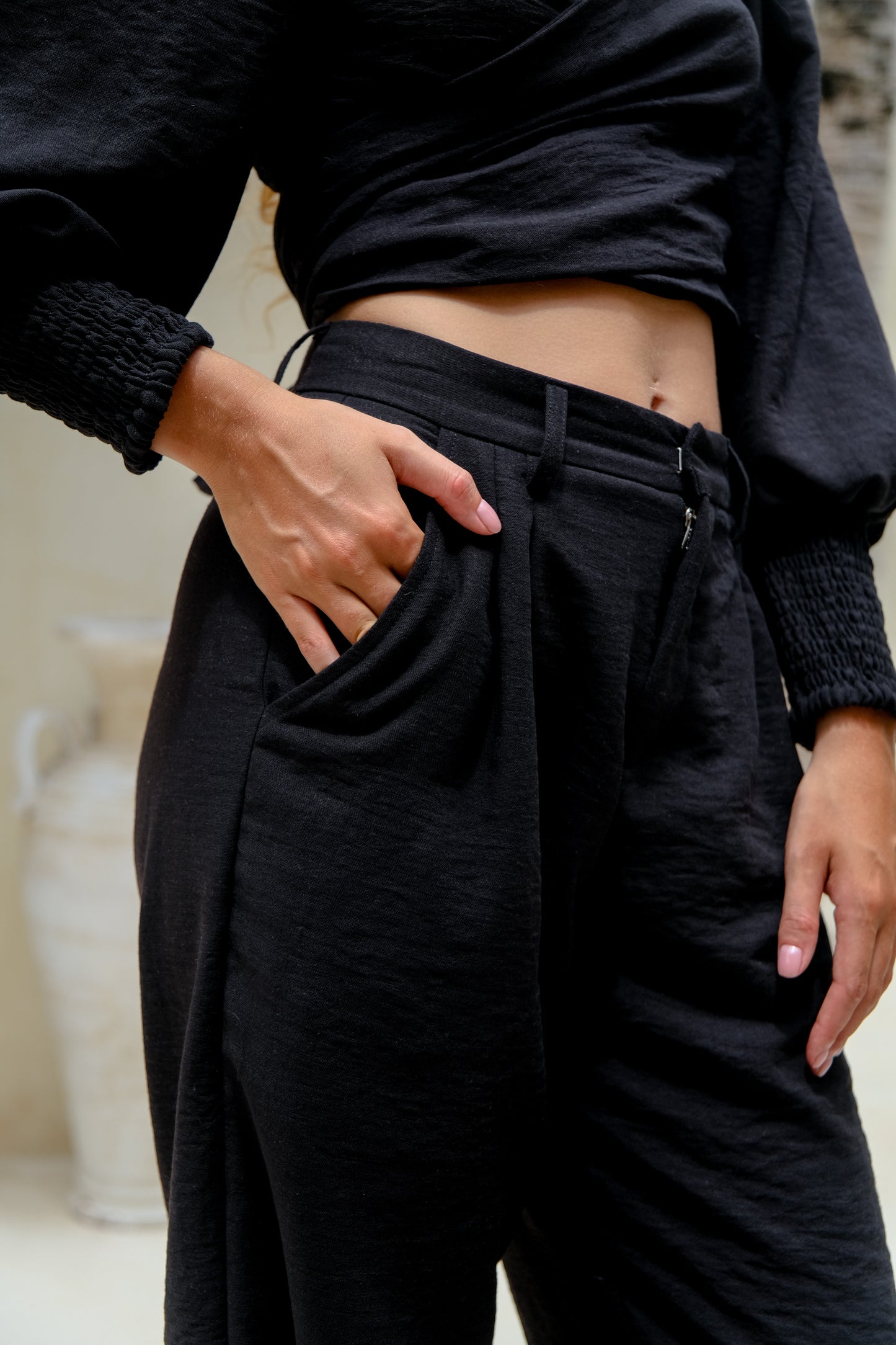 Patrice Pants in Black