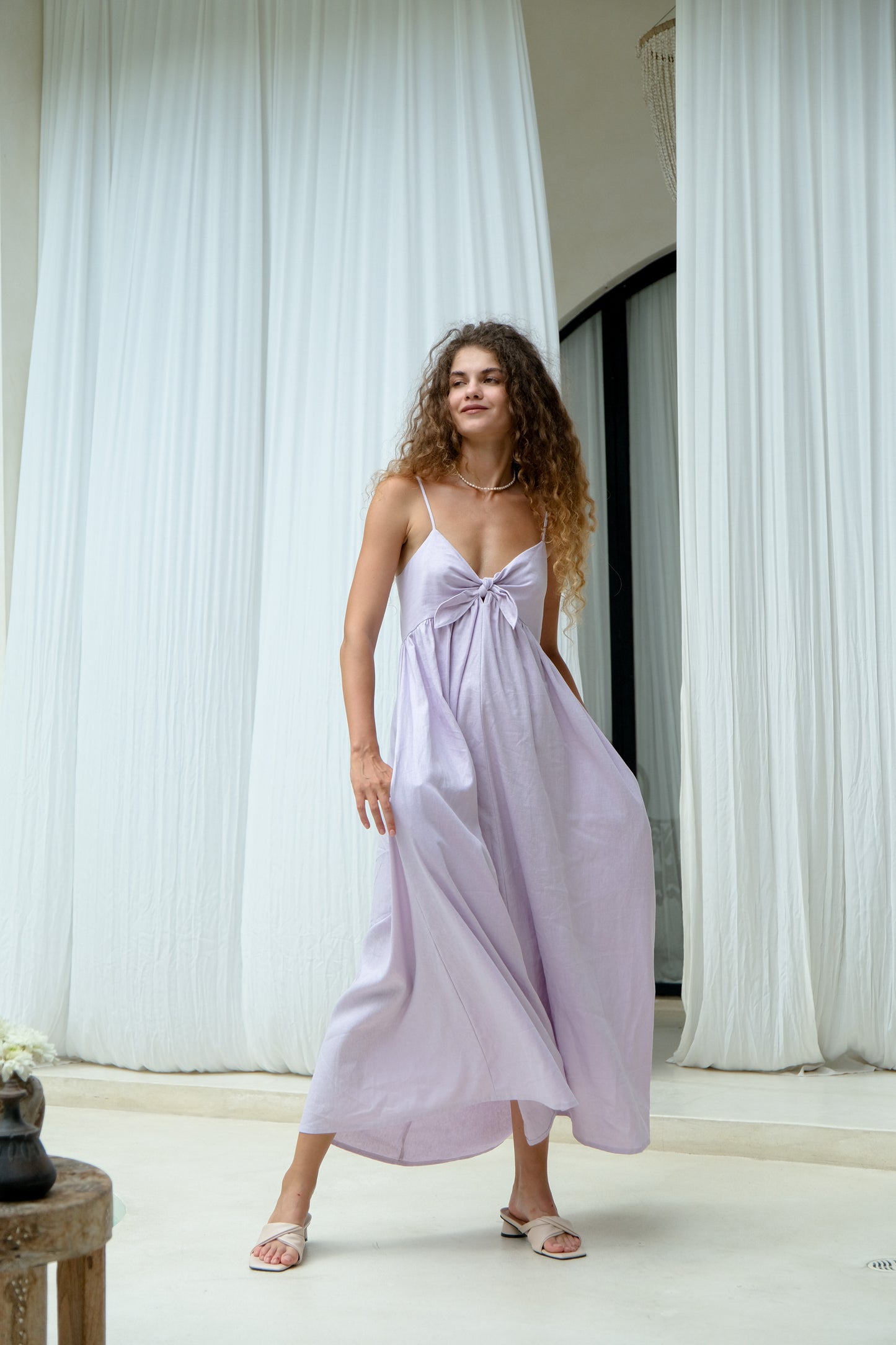 Liora Dress in Lilac