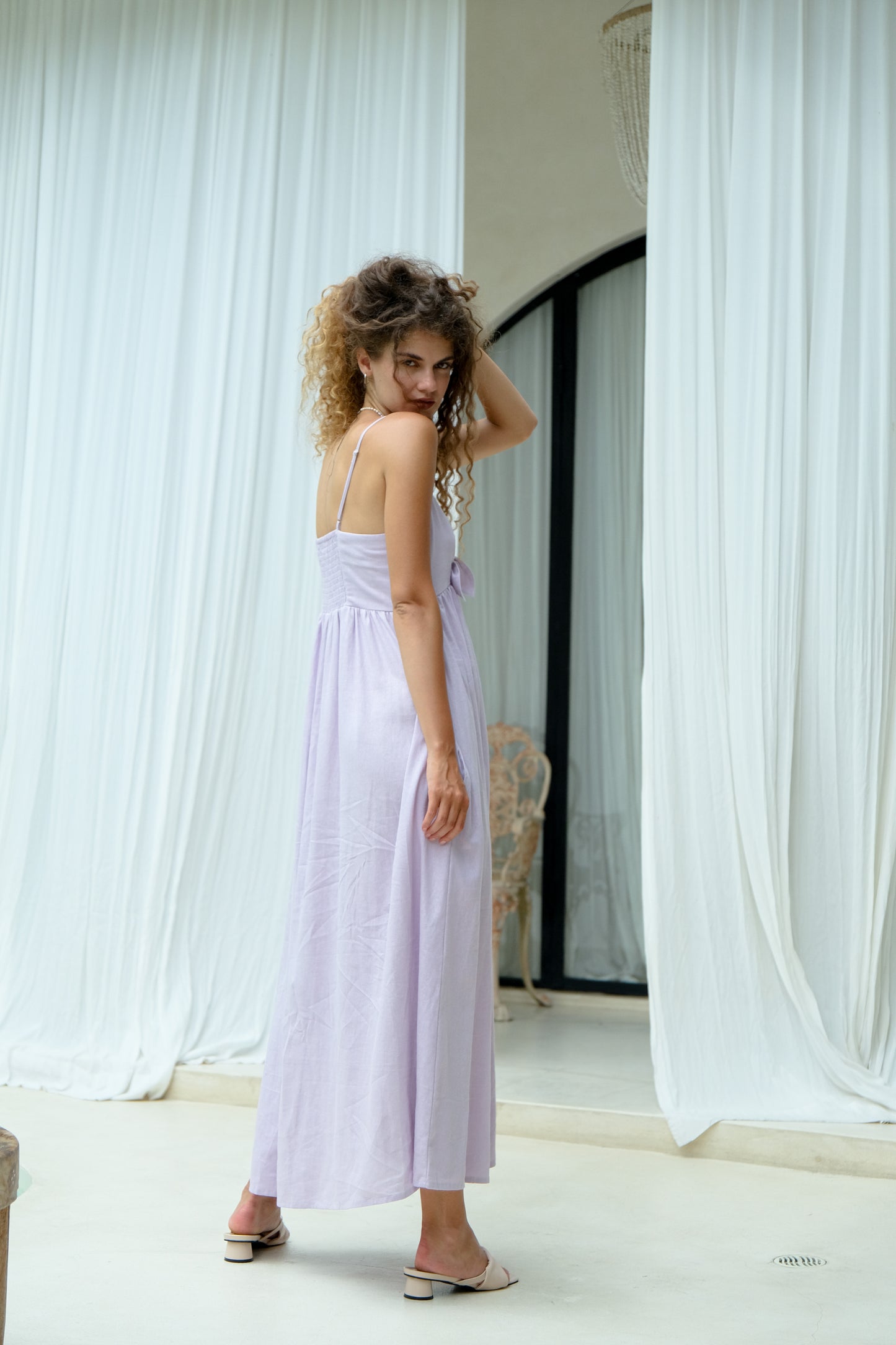 Liora Dress in Lilac