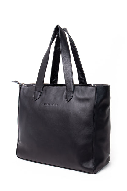 Caba Leather Travel Tote Bag