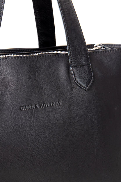 Caba Leather Travel Tote Bag
