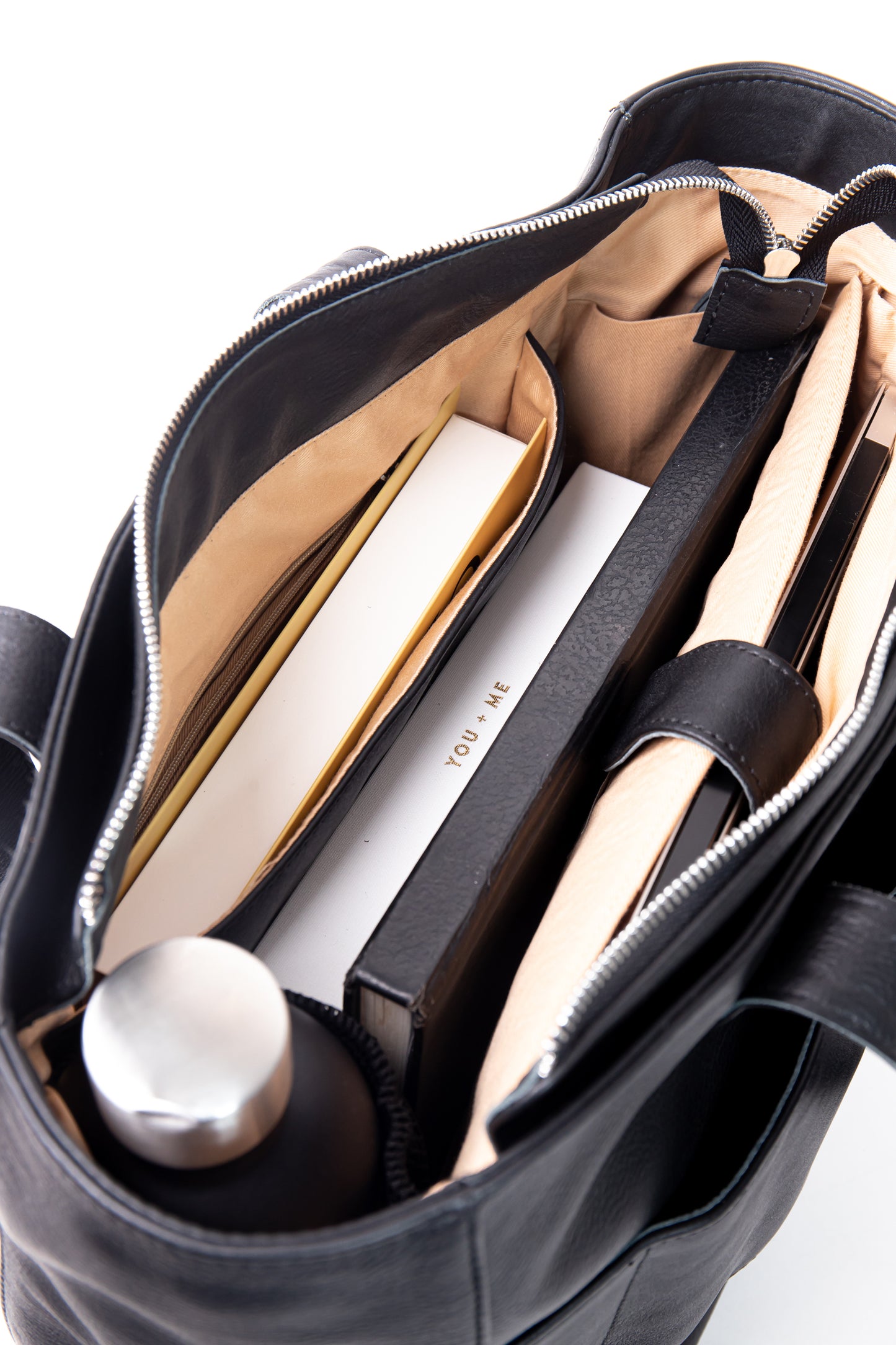 Caba Leather Travel Tote Bag