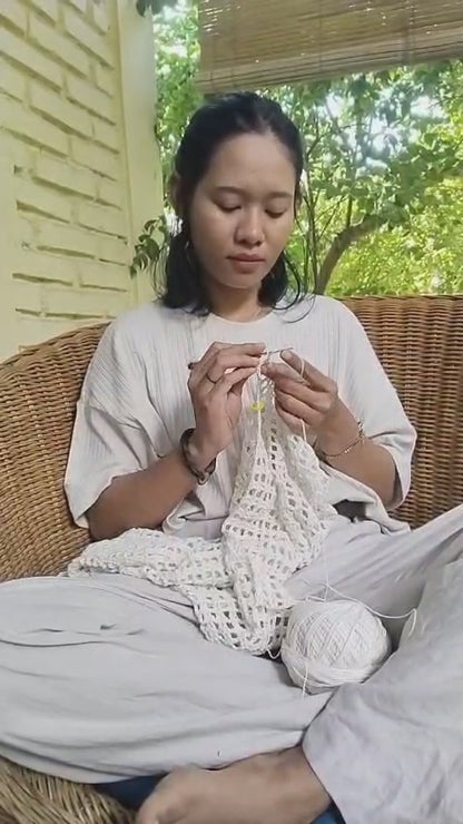Anna Crochet Mini Dress